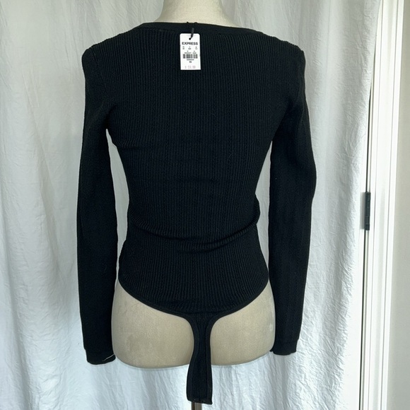 Express: NWT: Black Bodysuit: Size XS - Picture 4 of 9